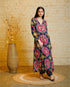 Misu Samara Flower Navy Blue